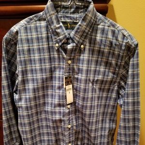 Mens, long sleeved Ralph Lauren dress shirt